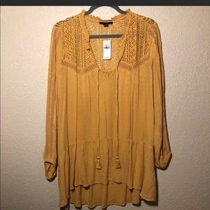 American eagle yellow tunic